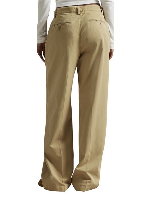 pantalone donna con pinces beige Ralph Lauren | 211A96676001